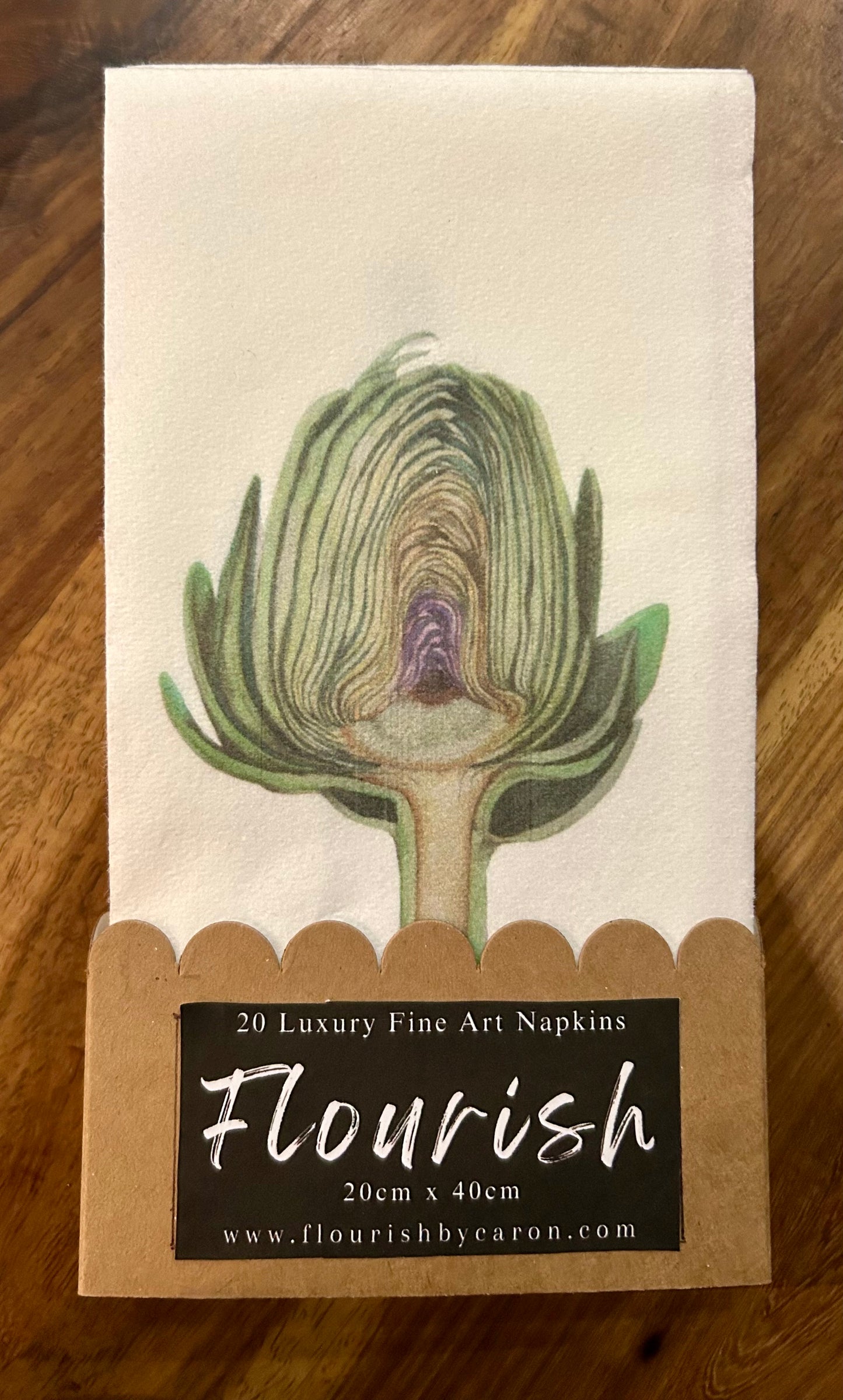 Harvest Collection Artichoke Luxury Paper Napkins