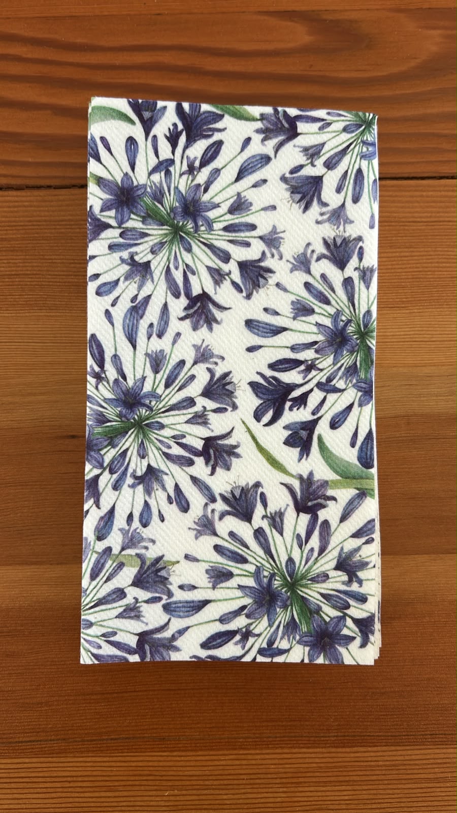 Agapanthus Luxury Paper Napkins