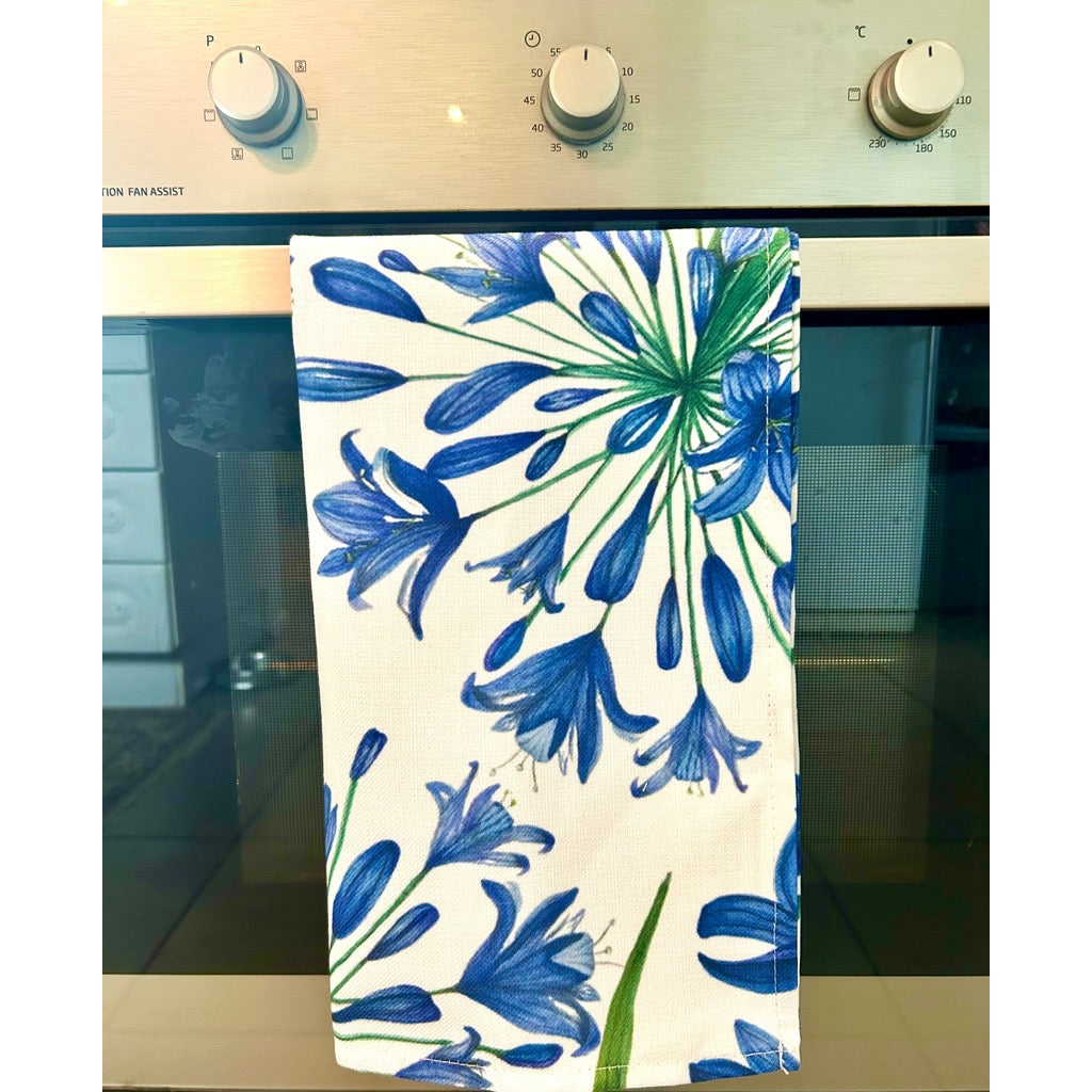 Agapanthus Tea Towel