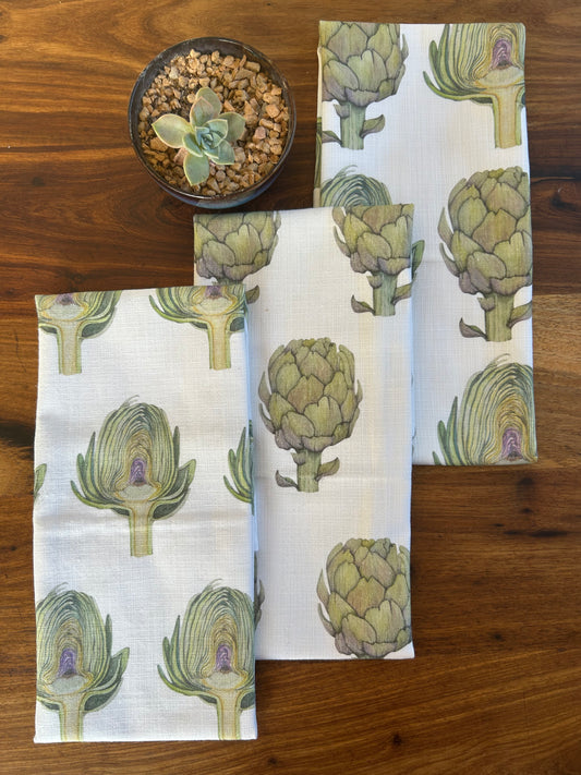 Artichoke Tea Towel