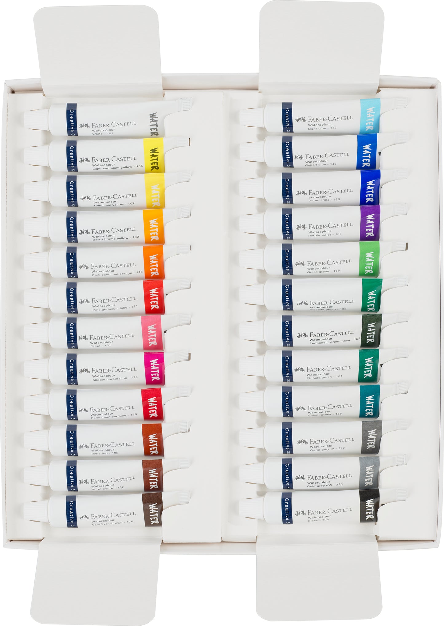 Faber-Castell Creative Studio Watercolour Tubes