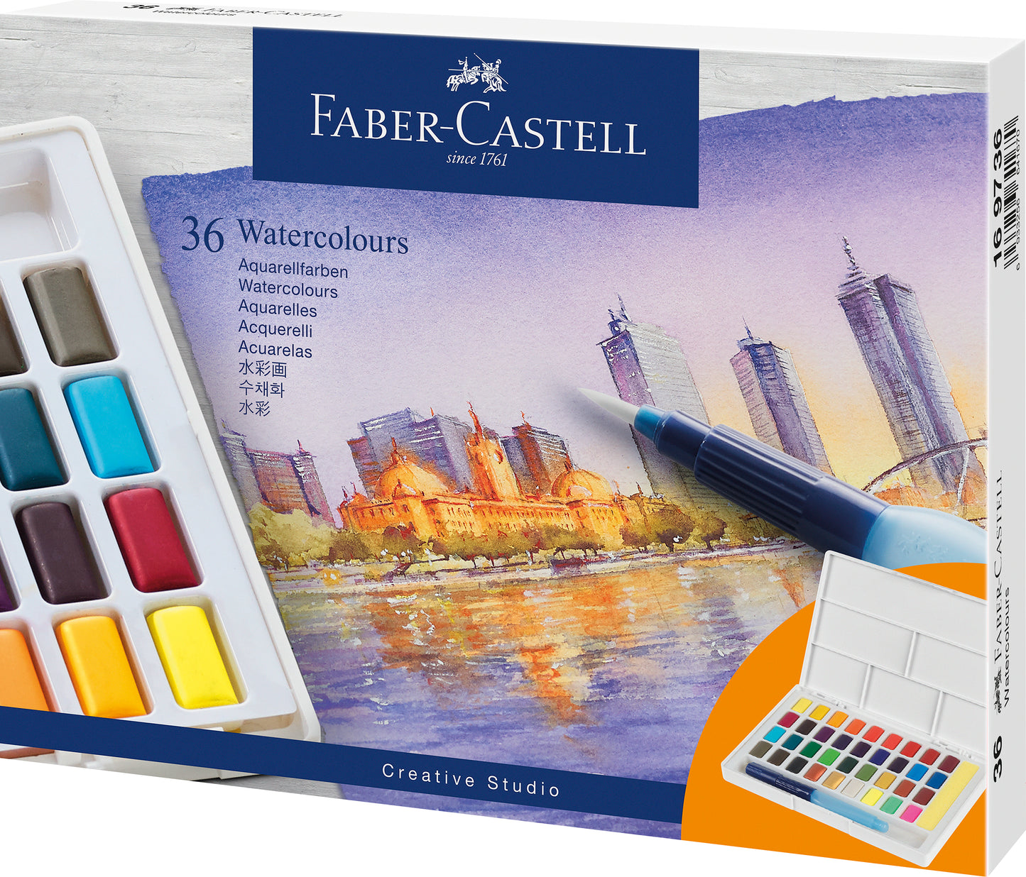 Faber-Castell Watercolour in Pans