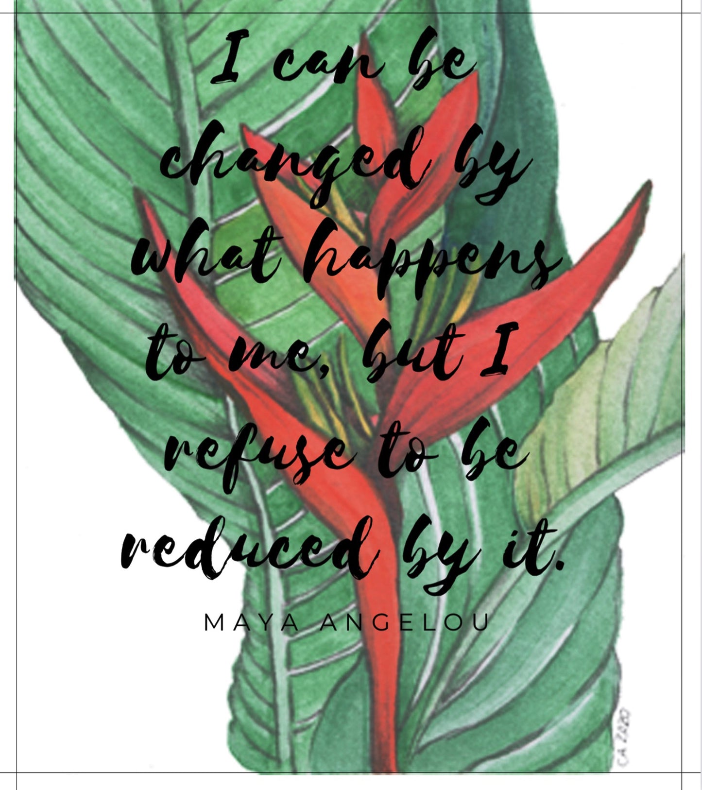 Tropical Vibes Encouragement Quote Cards