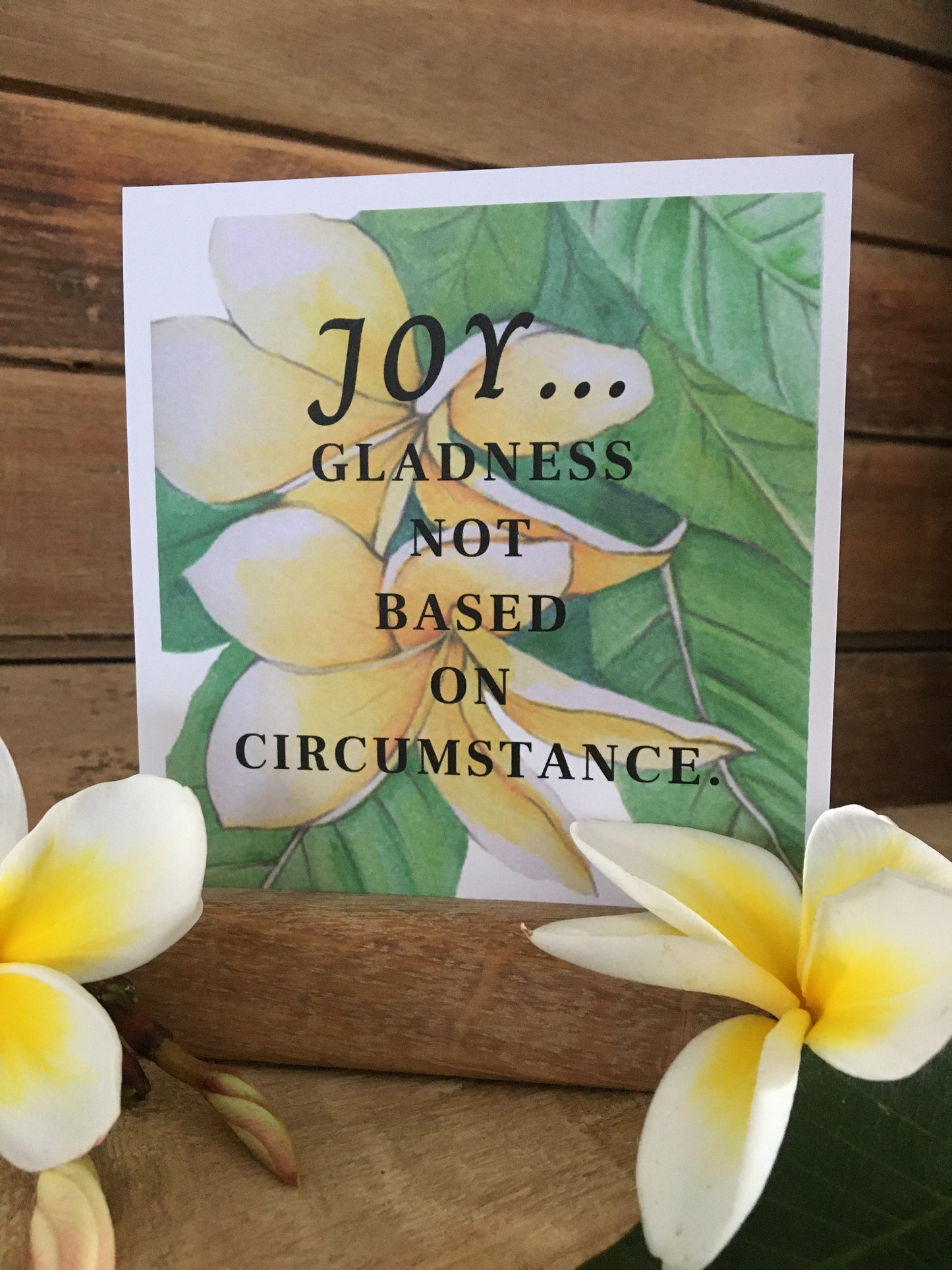 Tropical Vibes Encouragement Quote Cards
