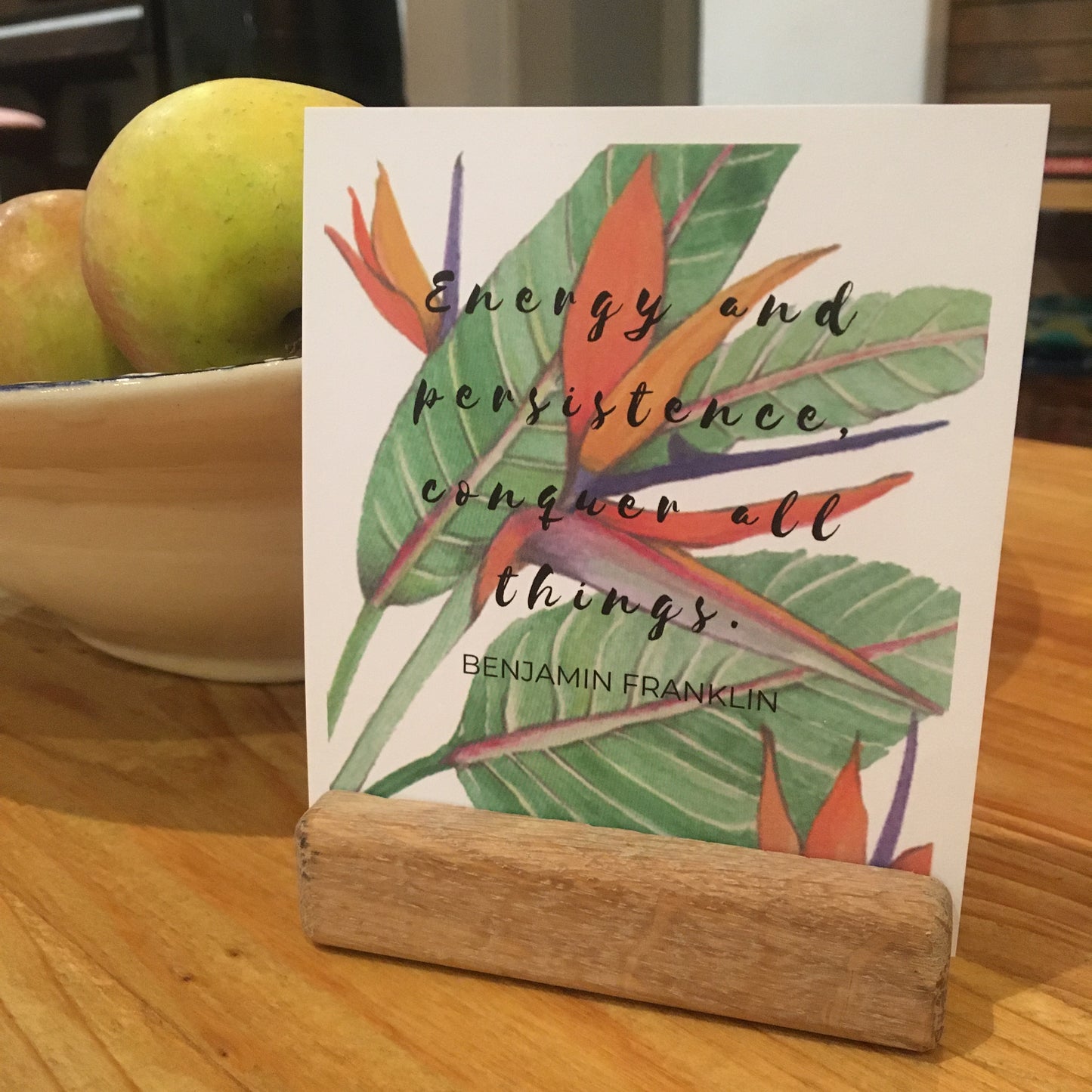 Tropical Vibes Encouragement Quote Cards