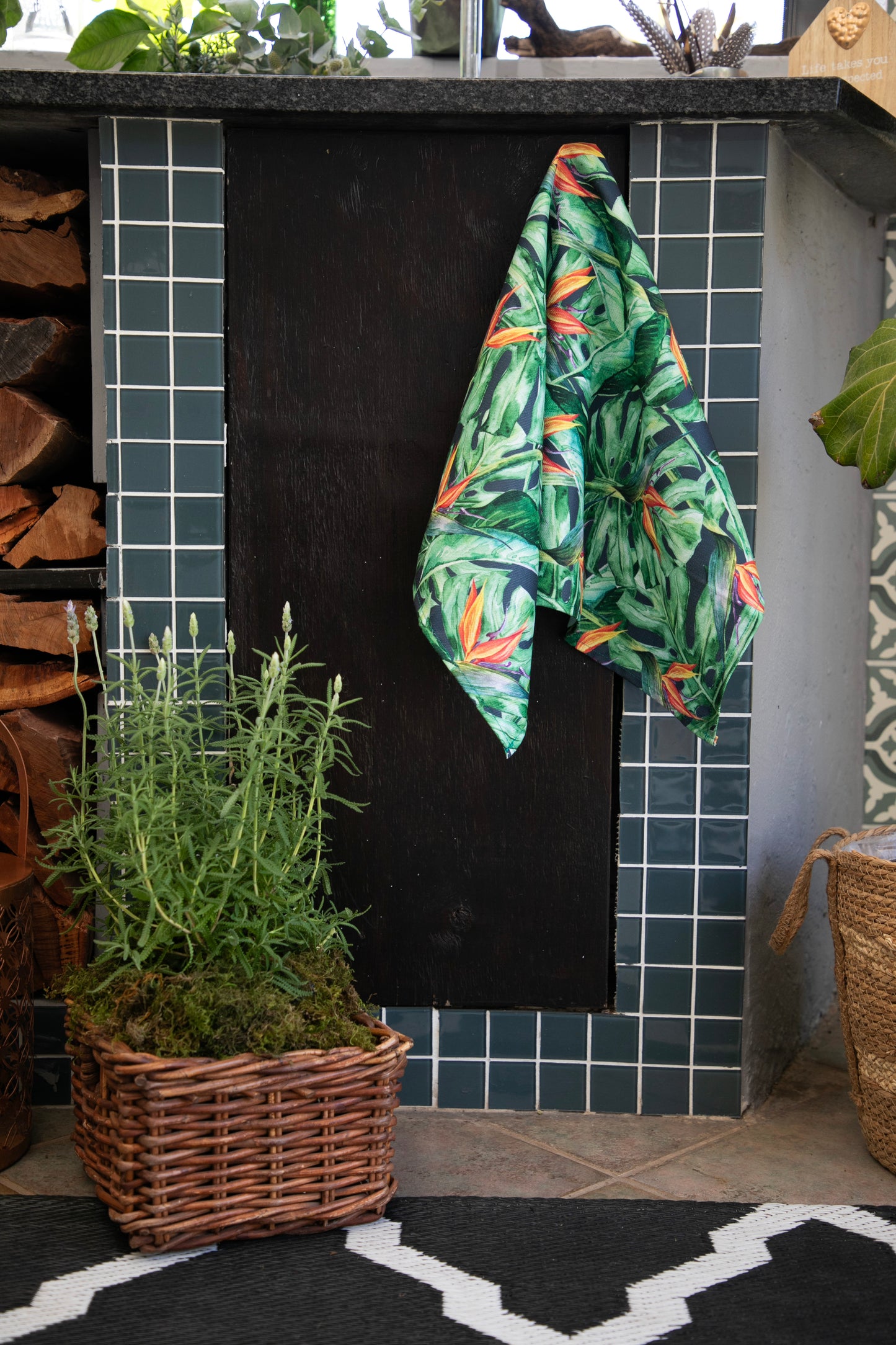 Strelitzia Tea Towel