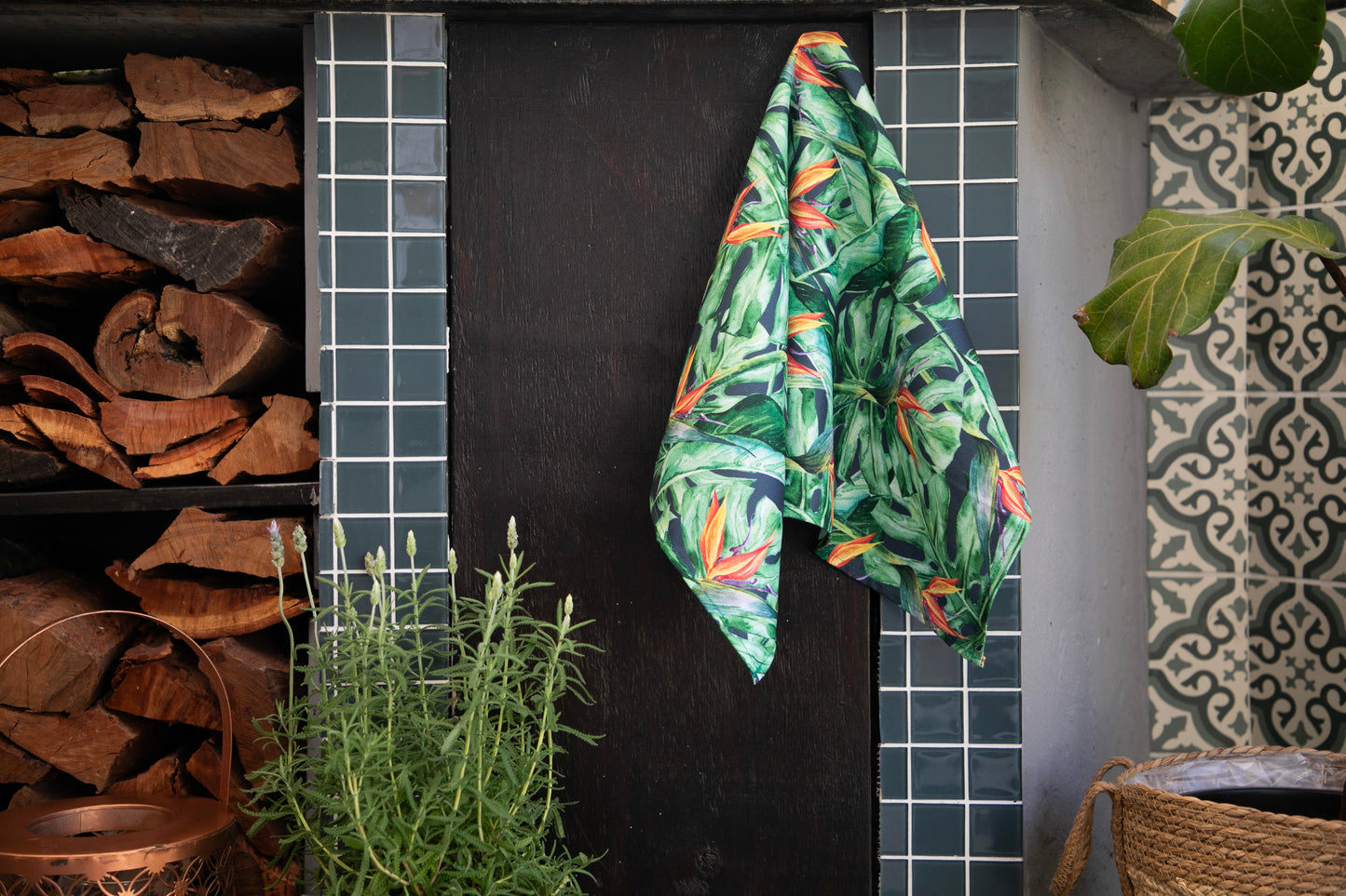 Strelitzia Tea Towel