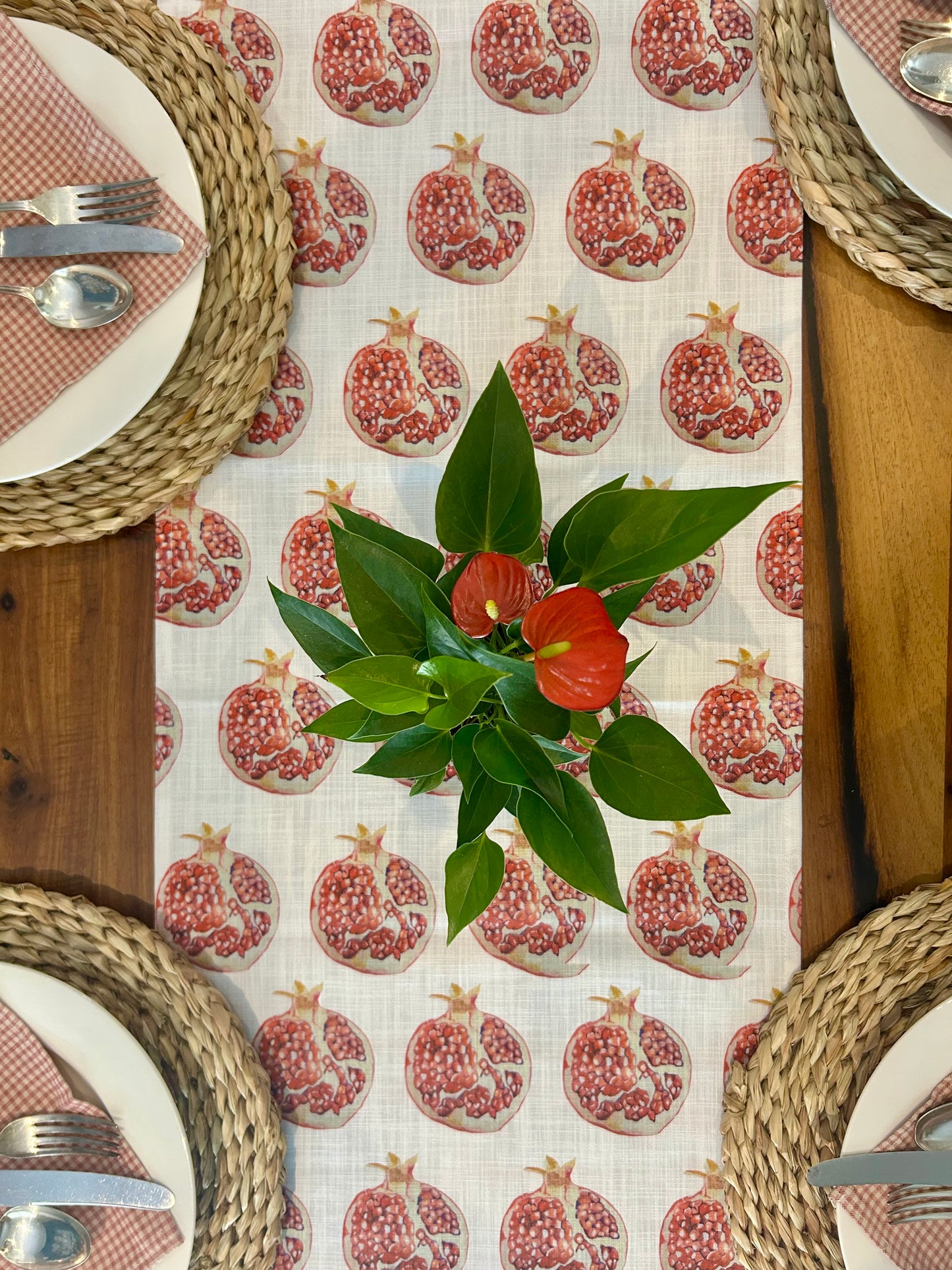 Pomegranate Table Runner
