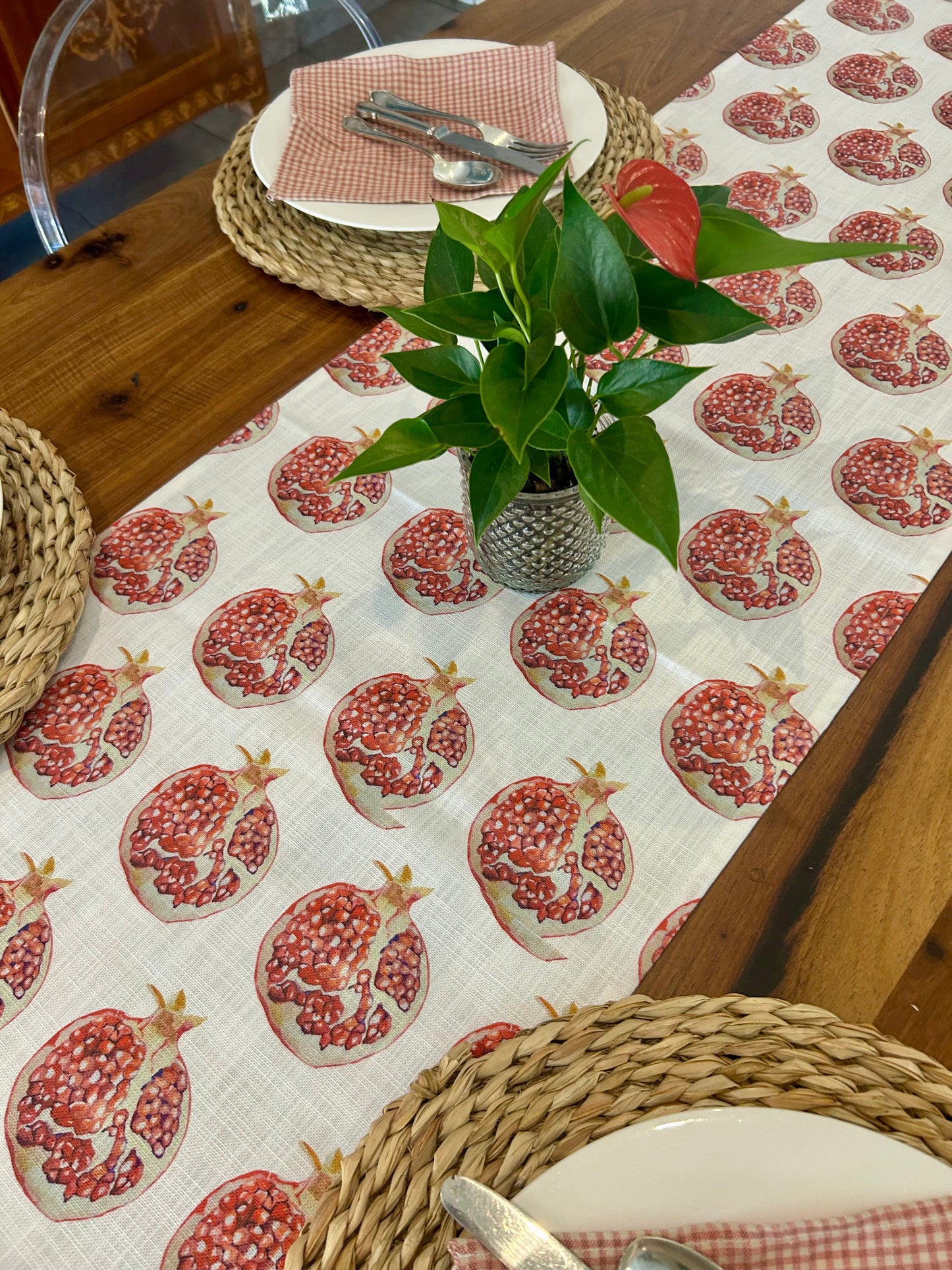 Pomegranate Table Runner