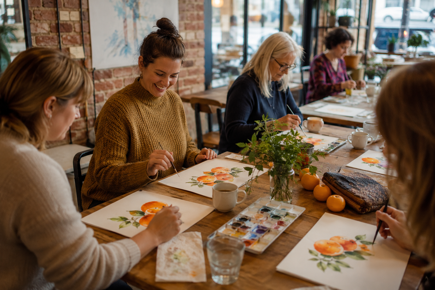 Citrus & Sunshine Watercolour Course - 28TH NOVEMBER  2026
