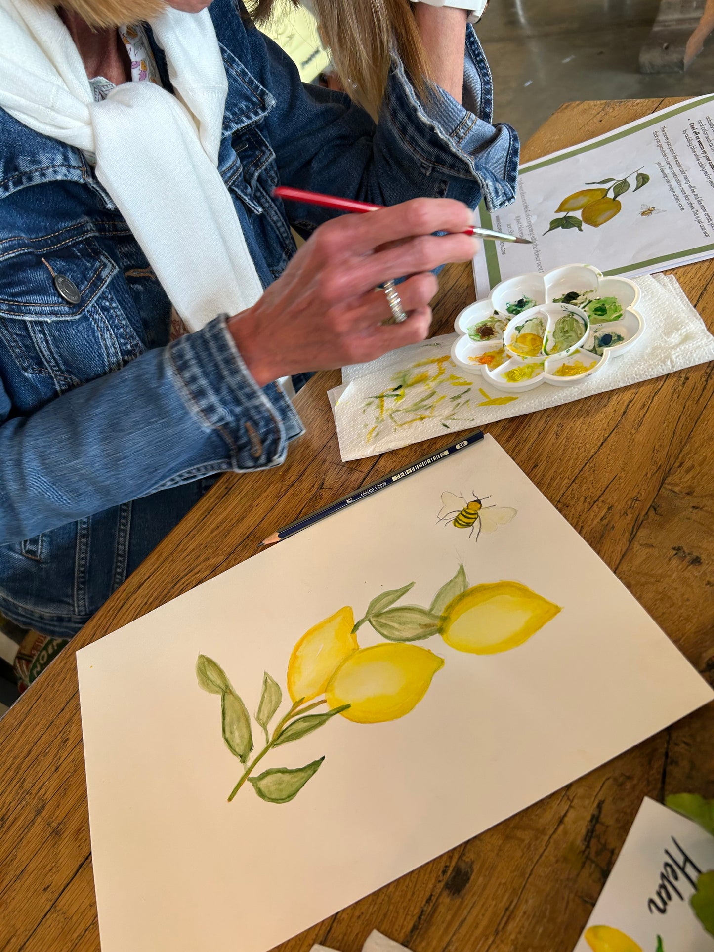 Autumn Lemons Watercolour Course - 10th March 2026
