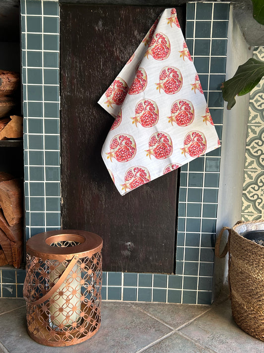 Pomegranate Tea Towel