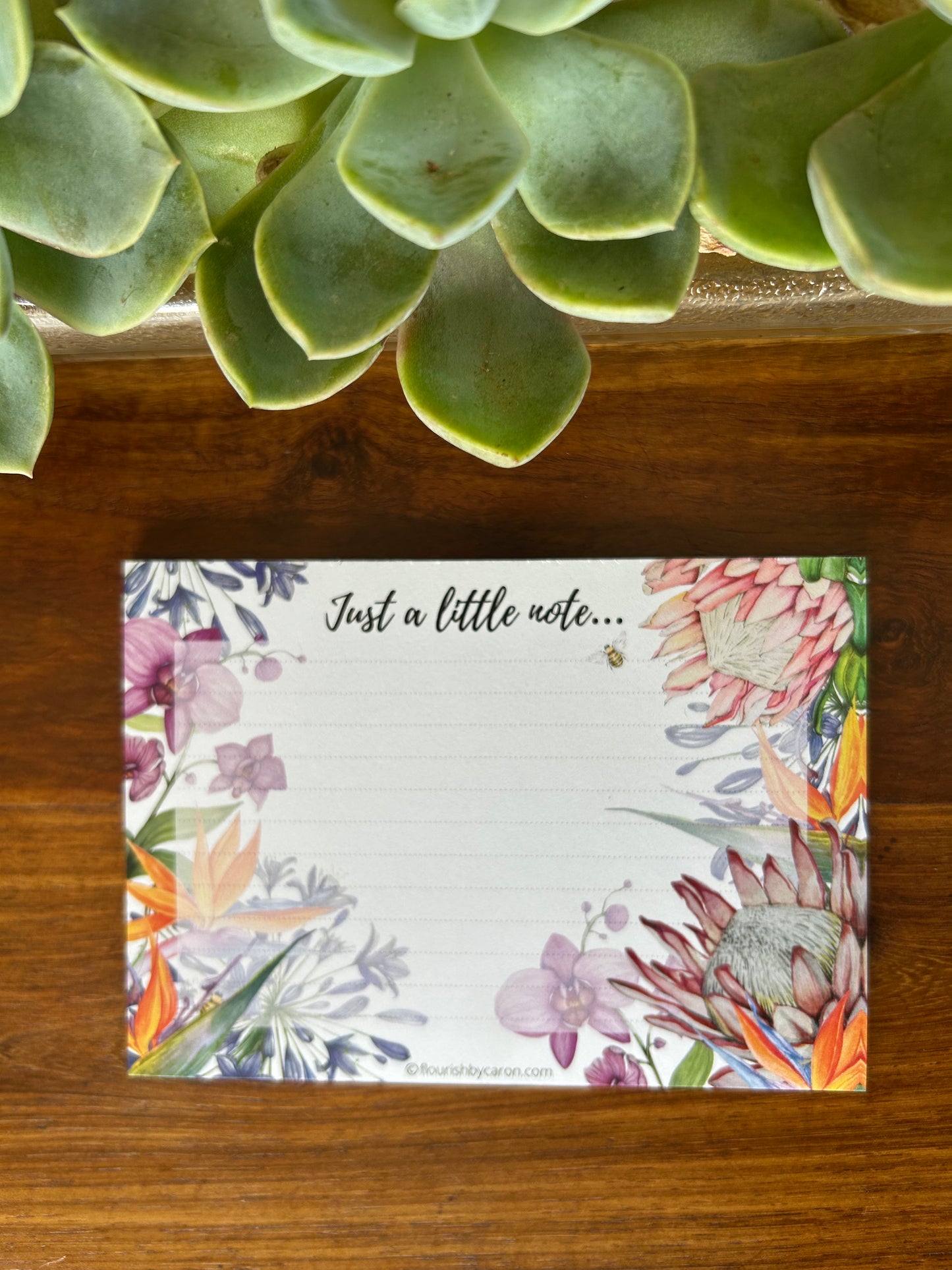 SA Mixed Garden Notepad