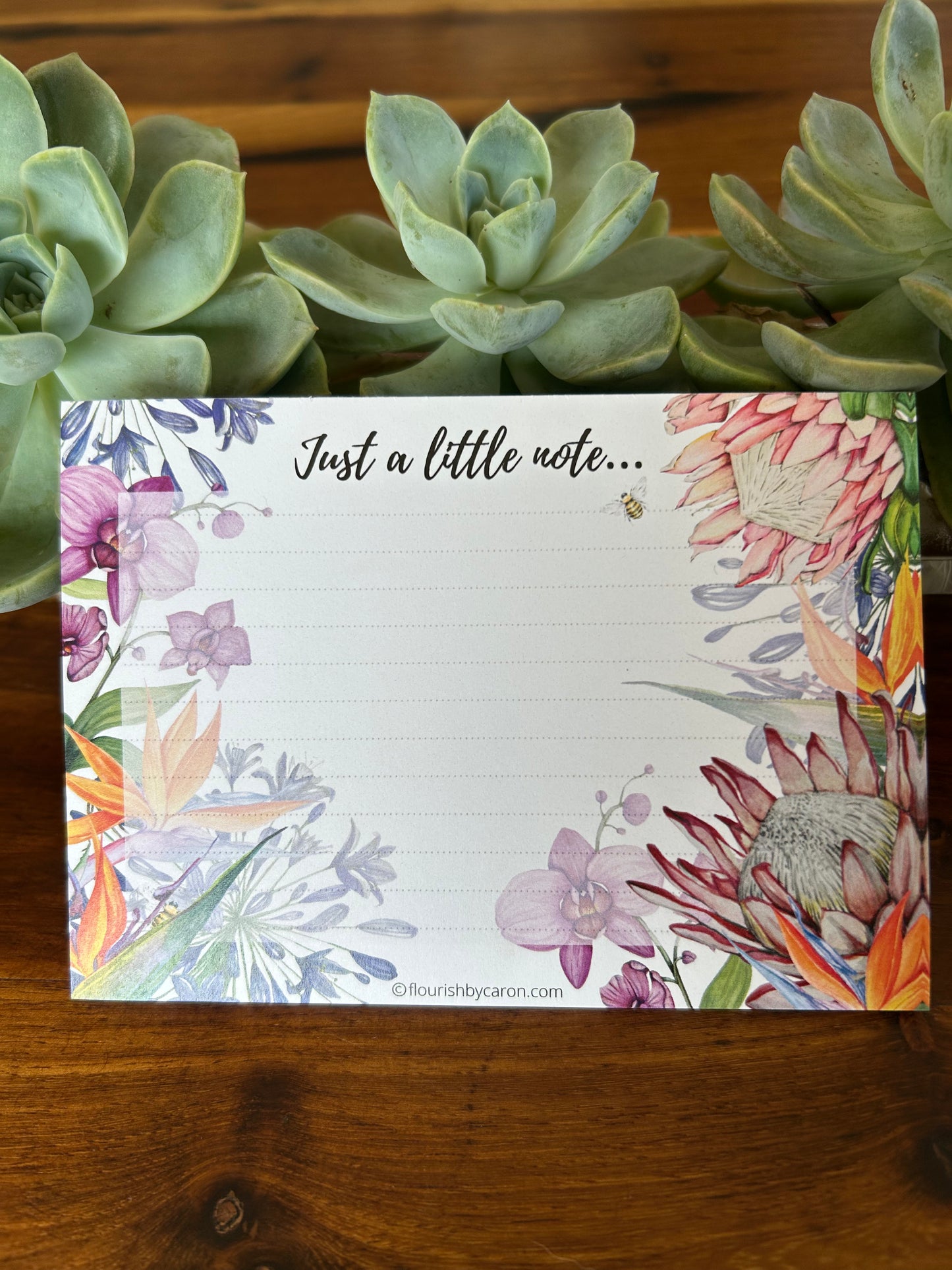 SA Mixed Garden Notepad