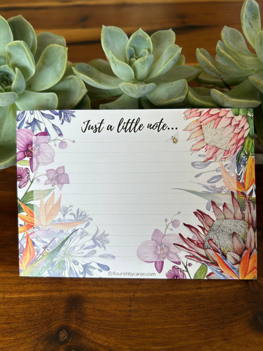 SA Mixed Garden Notepad