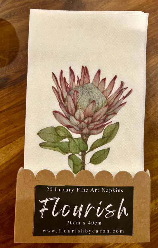King Protea Luxury Paper Napkins