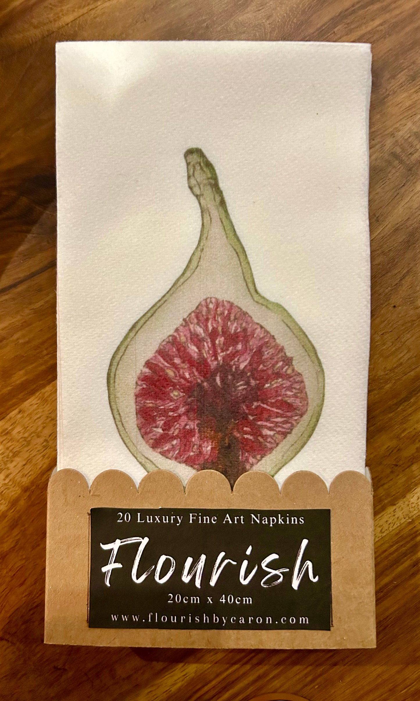 Harvest Collection Fig Luxury Paper Napkins