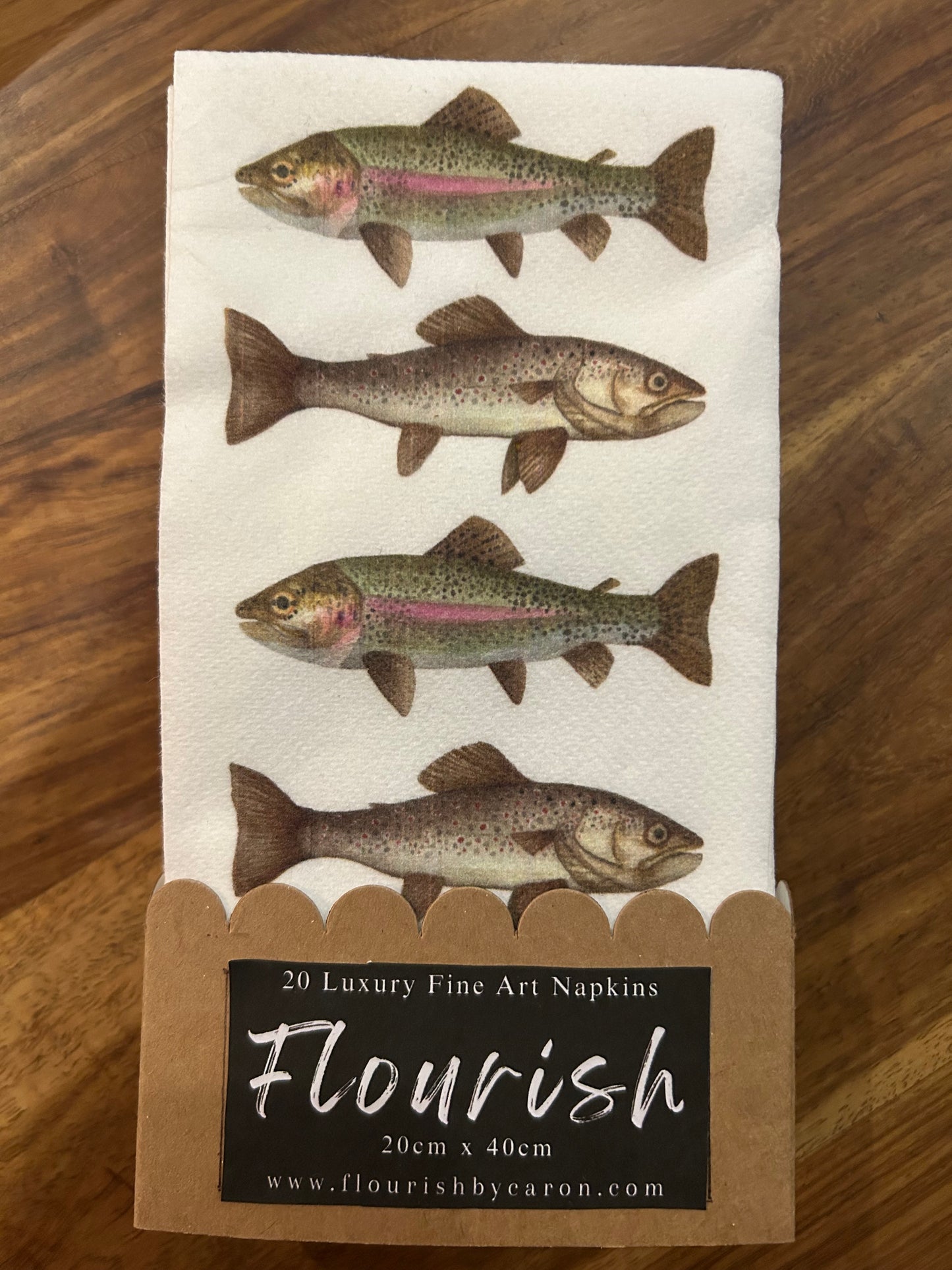 Hooked Collection Luxury Paper Napkins