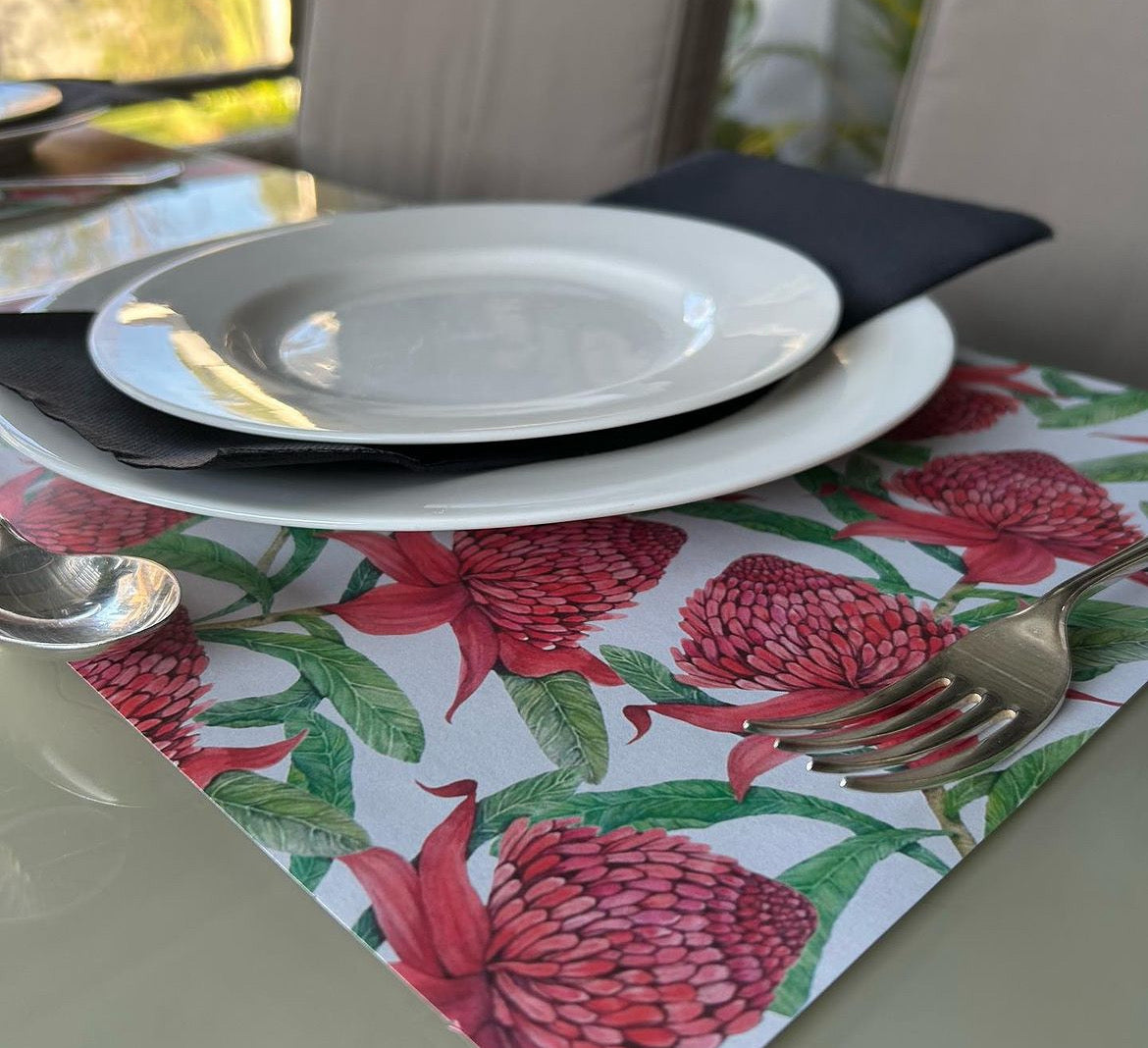 Waratah Protea Placemats