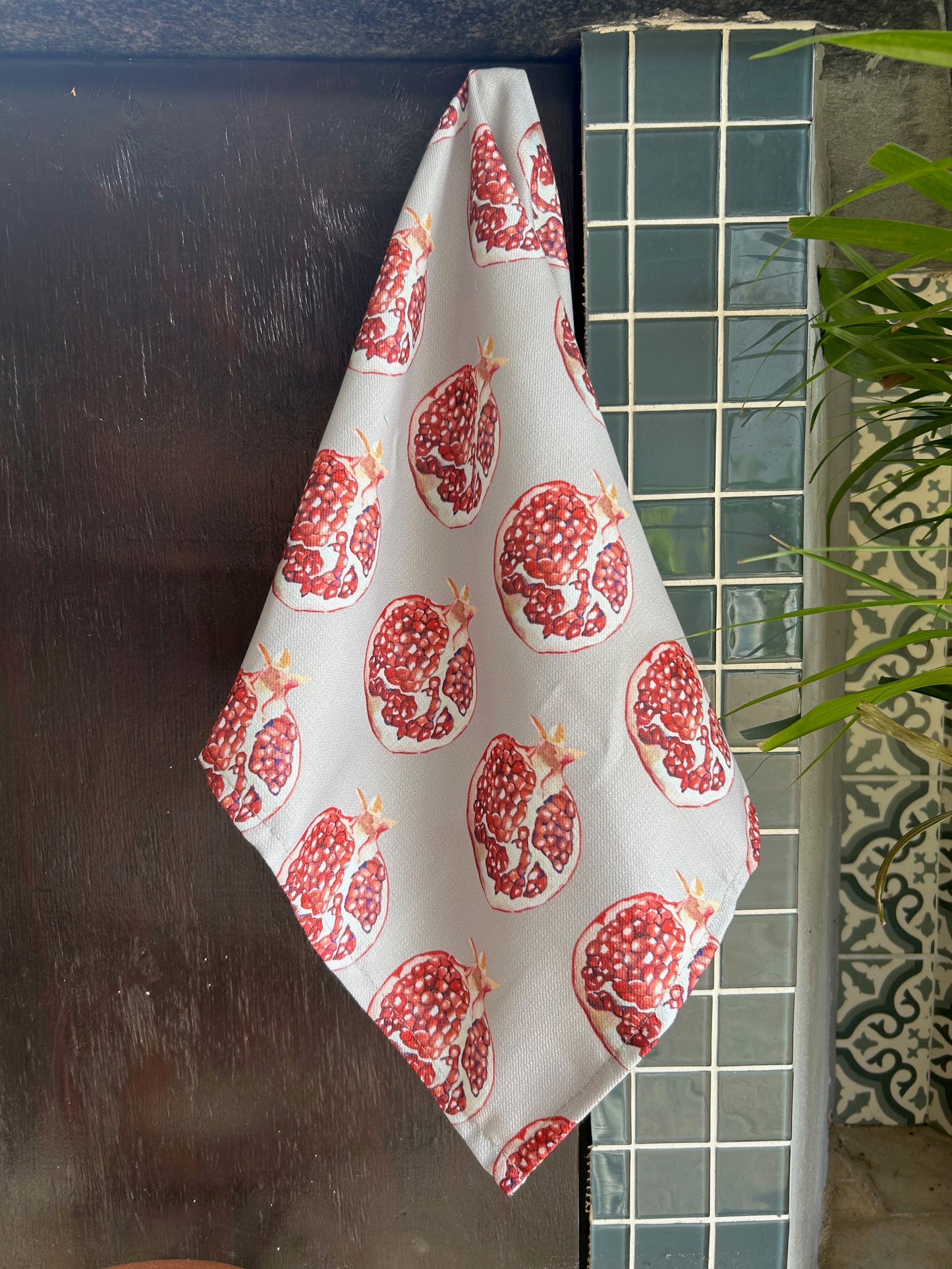 Pomegranate Tea Towel