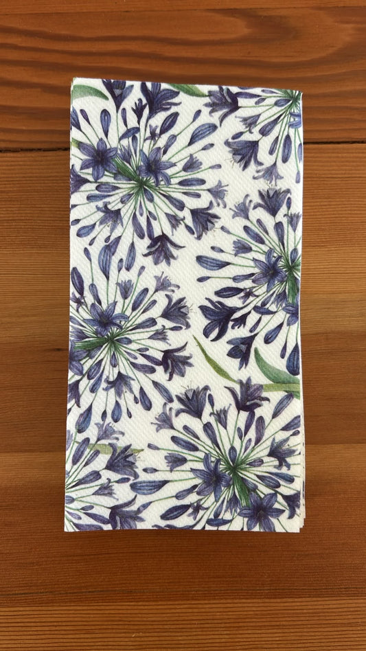 Agapanthus Luxury Paper Napkins