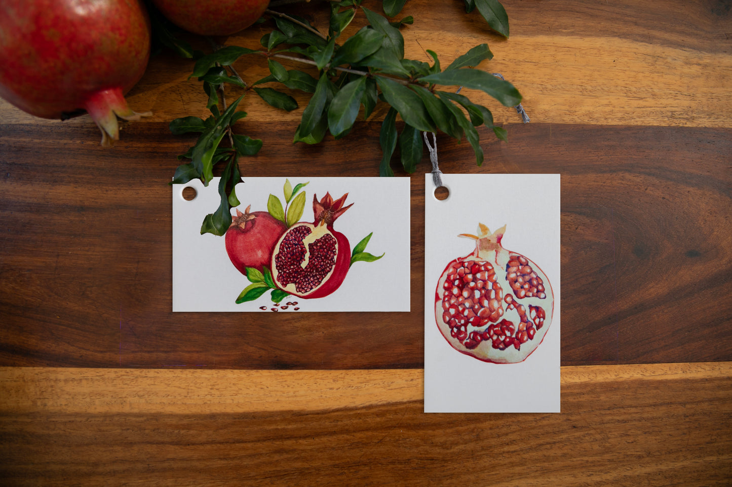 Pomegranate Gift Tags