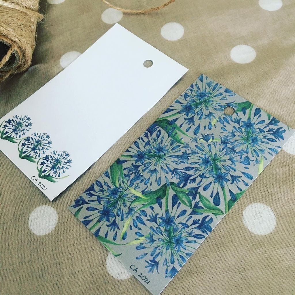 Agapanthus Gift Tags