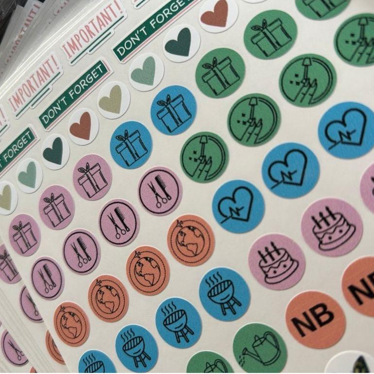 Calendar Stickers