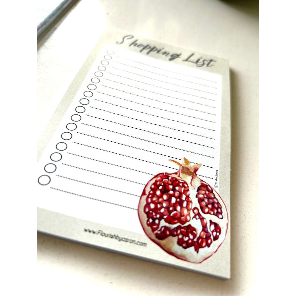 Pomegranate Shopping List